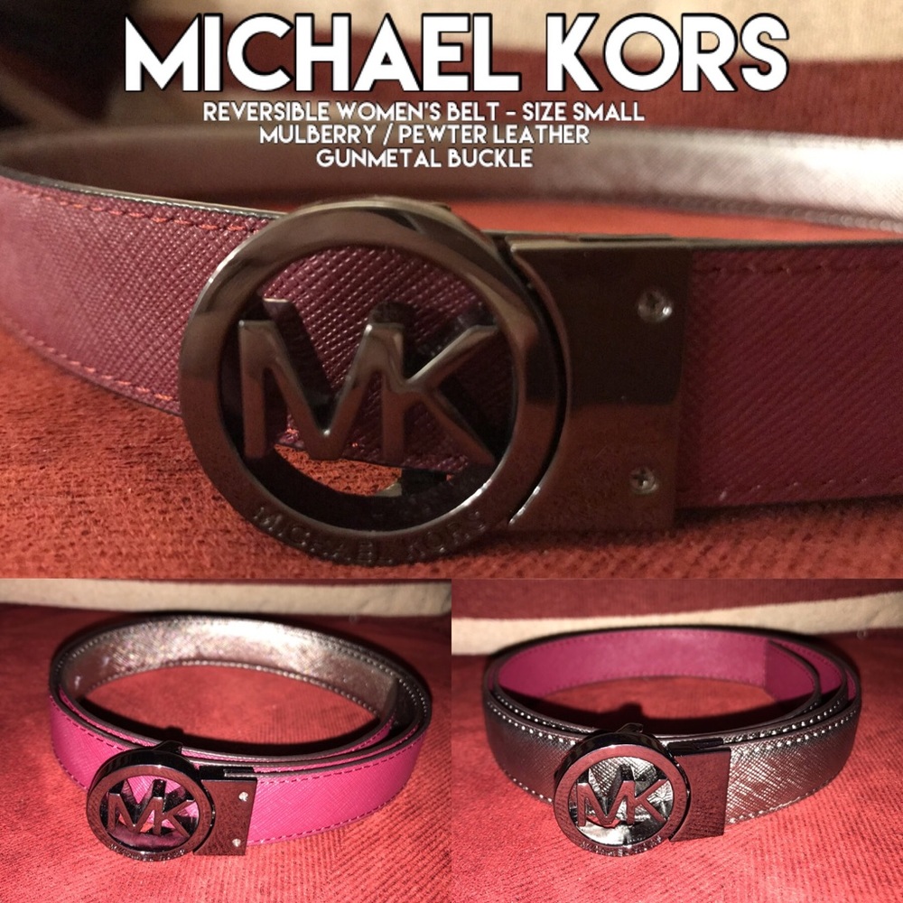 Michael Kors Reversible Belt Size Small
